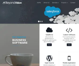 Beyondvision.biz(Salesforce integration) Screenshot