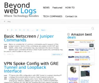 Beyondweblogs.com(大连桶换科技股份有限公司) Screenshot
