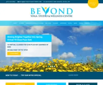 Beyondyogaottawa.com(Ottawa Yoga Studio) Screenshot