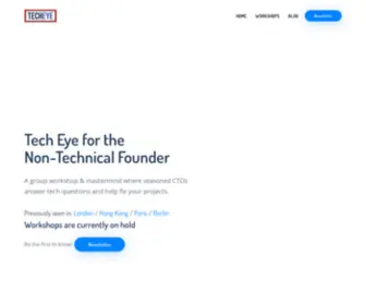 Beyourowncto.com(Tech Eye for the Solo Founder) Screenshot