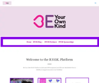 Beyourownkind.com(The Be Your Own Kind Space) Screenshot