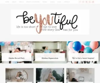 Beyoutifulblog.com(Beyoutiful Blog) Screenshot