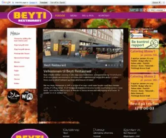 Beyti.dk(Beyti Restaurant i Nørrebro) Screenshot