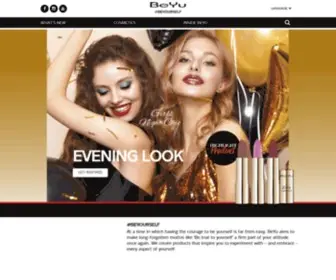 Beyu.net(BeYu Cosmetics) Screenshot