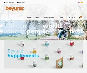 Beyuna.com(The lifestyle company) Screenshot
