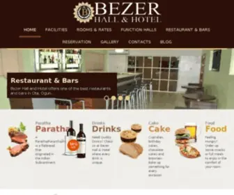 Bezerhallandhotel.com(Bezer Hall & Hotel) Screenshot