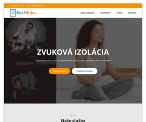 Bezhluku.sk(Zvuková izolácia) Screenshot