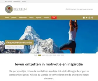 Bezielen.nl(Kijk op het leven om te zetten in motivatie en inspiratie) Screenshot