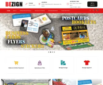 Bezignprint.com(Bezign) Screenshot