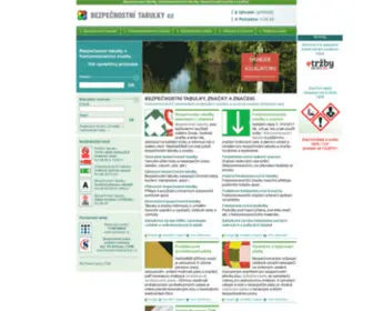 Bezpecnostni-Tabulky.cz(Bezpečnostní) Screenshot