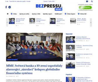 Bezpressu.news(Zprávy) Screenshot