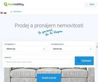 Bezrealitky.cz(Prodejte svoji nemovitost přímo zájemcům) Screenshot