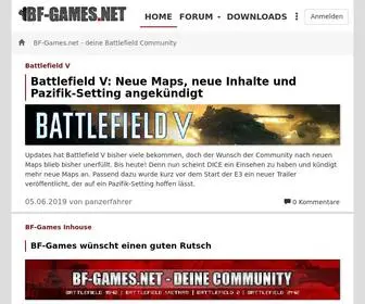 BF-Games.net(Newsübersicht) Screenshot