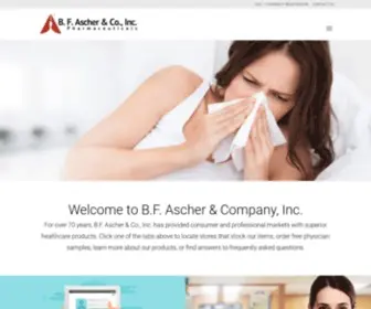 Bfascher.com(Ascher & Company) Screenshot