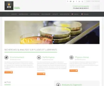 BFblab.com(BfB Oil Research) Screenshot