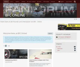 BFC-Online.de(Willkommen bei BFC Online) Screenshot