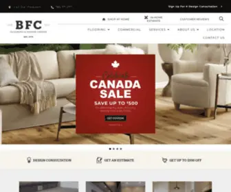 BFCflooring.com(Your Source For Flooring in Edmonton) Screenshot