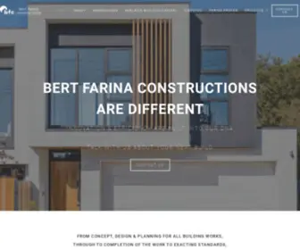 Bfconstructions.com.au(Bert Farina Constructions) Screenshot