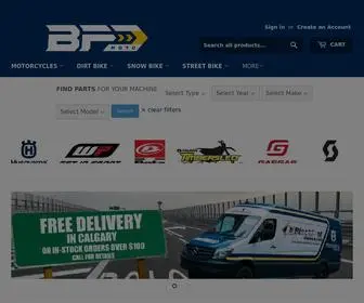 BFdmoto.com(BFD Moto) Screenshot