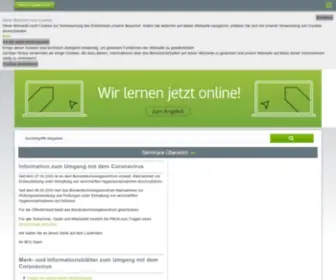 Bfe.de(Bundestechnologiezentrum für Elektro) Screenshot