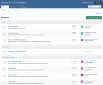 Bfeditor.org(BF Editor Portal) Screenshot