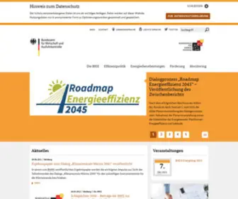 Bfee-Online.de(Die Bundesstelle für Energieeffizienz (BfEE)) Screenshot