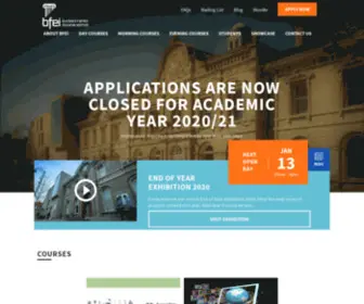 Bfei.ie(College Courses Dublin) Screenshot