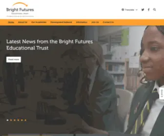 Bfet.co.uk(Bright Futures Educational Trust) Screenshot