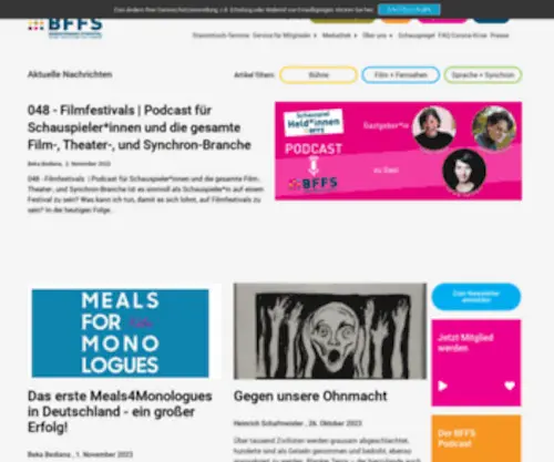 BFFS.de(Homepage) Screenshot