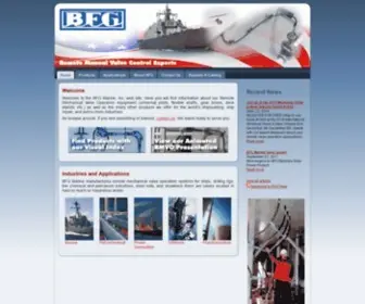 BFgmarine.com(BFG Marine) Screenshot