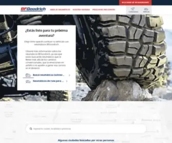 Bfgoodrichargentina.com.ar(Sitio Oficial de neumáticos BFGoodrich) Screenshot