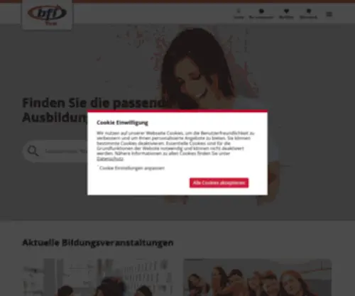 Bfi-Tirol.at(BFI Tirol) Screenshot