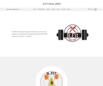 Bfitmealprep.com(B.Fit Meal Prep) Screenshot