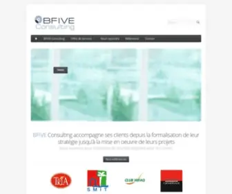 Bfiveconsulting.ma(BFIVE Consulting) Screenshot