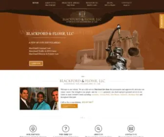 Bflawmd.com(Blackford & Flohr) Screenshot