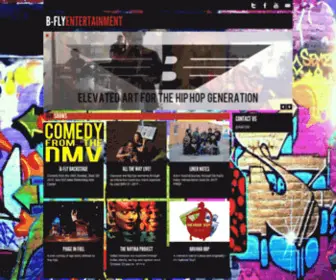 BFlyentertainment.com(B-fly Entertainment) Screenshot