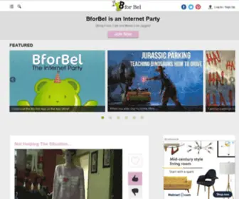 Bforbel.com(B for Bel) Screenshot