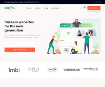 Bfound.net(Easy to use ATS and Custom Career Websites) Screenshot