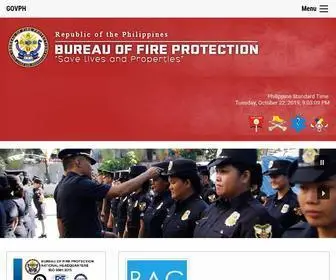BFP.gov.ph(Bureau of Fire Protection) Screenshot