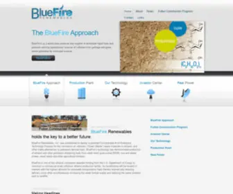 Bfreinc.com(BlueFire Renewables ) Screenshot