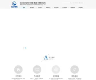 BFRL.com.cn(北京北分瑞利分析仪器(集团)有限责任公司) Screenshot