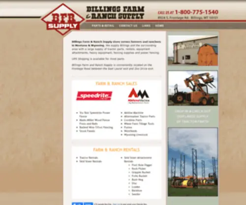 BFrsupply.com(Billings Farm & Ranch Supply) Screenshot