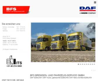 BFS-Siegen.de(BFS Bremsen) Screenshot