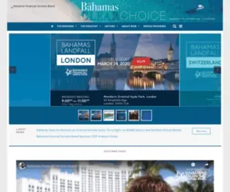 BFSB-Bahamas.com(Bahamas Financial Services Board) Screenshot