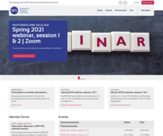 Bfsioa.org(The Pharmaceutical BFS International Operators Association) Screenshot