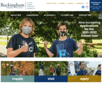 BFS.org(Buckingham Friends School) Screenshot