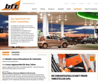 BFT.de(Bundesverband Freier Tankstellen) Screenshot