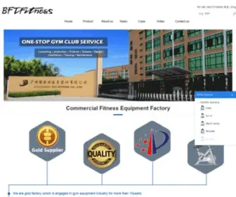 BFtfitnessfactory.com(Fitness Equipment Manufacturers) Screenshot