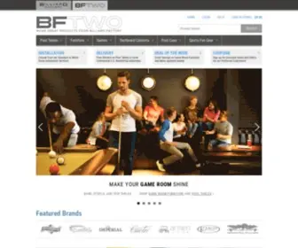 BFtwo.com(Billiard Factory) Screenshot