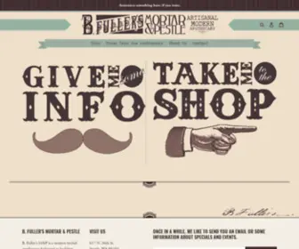 Bfullers.com(Fuller's Mortar & Pestle) Screenshot